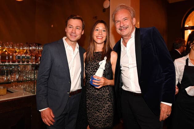 David Kross, Johanna Wokalek and Leander Haussmann at the Bavarian Film Award 2022 ceremony at the Prinzregententheater in Munich Bavarian Film Award 2022 in Munich on 20 05 2022