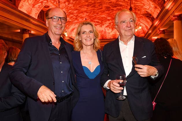 Herbert Knaup, Maria Furtwängler and Friedrich von Thun at the Bavarian Film Award 2022 ceremony at the Prinzregententheater in Munich on 20 05 2022 Bavarian Film Award 2022 in Munich