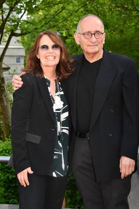 Caroline Link and Dominik Graf at the Bavarian Film Award 2022 ceremony on 20 05 2022 at the Prinzregententheater in Munich Bavarian Film Award 2022 in Munich