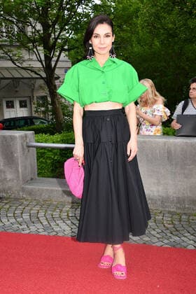 Nadine Warmuth at the award ceremony Bavarian Film Award 2022 on 20 05 2022 at the Prinzregententheater in Munich Bavarian Film Award 2022 in Munich