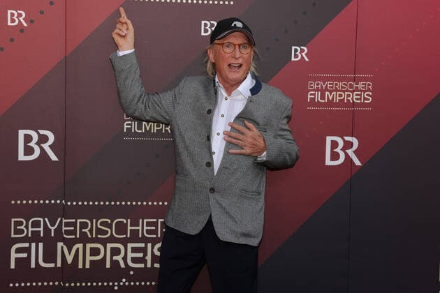 Bavarian Film Awards 2021 comedian and actor Otto Waalkes on the red carpet Bavarian Film Awards 2021 ceremony on 20 05 2022 at the Prinzregententheater in Munich Bavaria, Germany