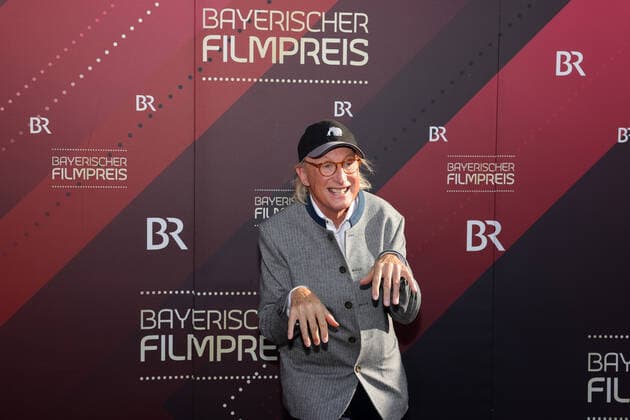Bavarian Film Awards 2021 comedian and actor Otto Waalkes on the red carpet Bavarian Film Awards 2021 ceremony on 20 05 2022 at the Prinzregententheater in Munich Bavaria, Germany