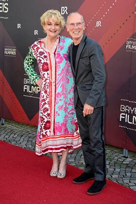 Saskia Vester with husband Robert Flörke at the award ceremony of the 43 Bavarian Film Award 2021 at the Prinzregententheater in Munich, 20 05 2022 Foto:xF.xKernx xFuturexImage