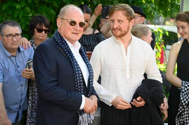 Burghart Klaußner and Michael Kranz at the award ceremony of the 43 Bavarian Film Award 2021 at the Prinzregententheater in Munich, 20 05 2022 Foto:xF.xKernx xFuturexImage