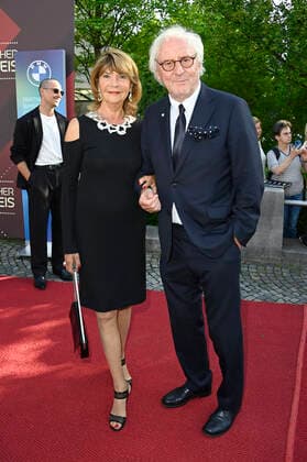 Günther Maria Halmer with wife Claudia Halmer at the award ceremony of the 43 Bavarian Film Award 2021 at the Prinzregententheater in Munich, 20 05 2022 Foto:xF.xKernx xFuturexImage