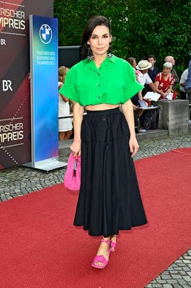 Nadine Warmuth at the award ceremony of the 43 Bavarian Film Award 2021 at the Prinzregententheater in Munich, 20 05 2022 Foto:xF.xKernx xFuturexImage