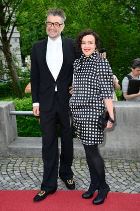 Jan Schomburg and Maria Schrader at the 43 Bavarian Film Award 2021 ceremony at the Prinzregententheater in Munich, 20 05 2022 Foto:xF.xKernx xFuturexImage
