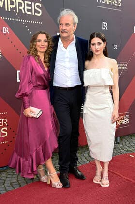 Antonia Bill, Leander Haußmann and Deleila Piasko at the 43 Bavarian Film Award 2021 ceremony at the Prinzregententheater in Munich, 20 05 2022 Foto:xF.xKernx xFuturexImage