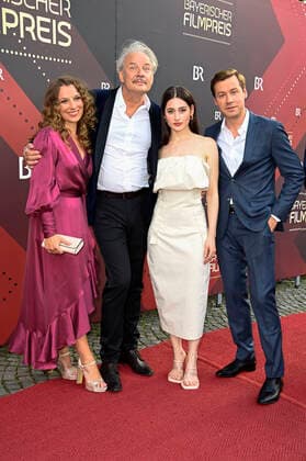 Antonia Bill, Leander Haußmann, Deleila Piasko and David Kross at the 43 Bavarian Film Award 2021 ceremony at the Prinzregententheater in Munich, 20 05 2022 Foto:xF.xKernx xFuturexImage