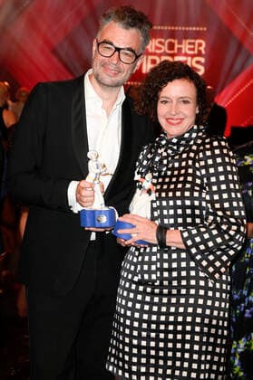 Jan Schomburg and Maria Schrader at the 43 Bavarian Film Award 2021 ceremony at the Prinzregententheater in Munich, 20 05 2022 Foto:xF.xKernx xFuturexImage