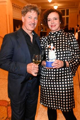 Tobias Moretti and Maria Schrader at the 43 Bavarian Film Award 2021 ceremony at the Prinzregententheater in Munich, 20 05 2022 Foto:xF.xKernx xFuturexImage