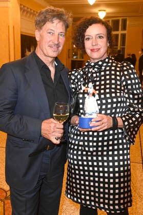 Tobias Moretti and Maria Schrader at the 43 Bavarian Film Award 2021 ceremony at the Prinzregententheater in Munich, 20 05 2022 Foto:xF.xKernx xFuturexImage