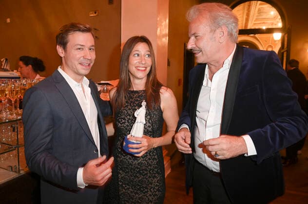 David Kross, Johanna Wokalek and Leander Haußmann at the 43 Bavarian Film Award 2021 ceremony at the Prinzregententheater in Munich, 20 05 2022 Foto:xF.xKernx xFuturexImage