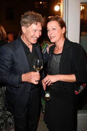 Tobias Moretti and Jule Ronstedt at the 43 Bavarian Film Award 2021 ceremony at the Prinzregententheater in Munich, 20 05 2022 Foto:xF.xKernx xFuturexImage