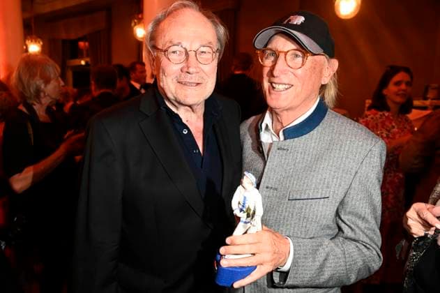 Klaus Maria Brandauer and Otto Waalkes at the 43 Bavarian Film Awards 2021 ceremony at the Prinzregententheater in Munich, 20 05 2022 Foto:xF.xKernx xFuturexImage