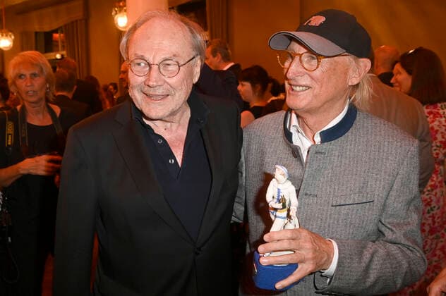 Klaus Maria Brandauer and Otto Waalkes at the 43 Bavarian Film Awards 2021 ceremony at the Prinzregententheater in Munich, 20 05 2022 Foto:xF.xKernx xFuturexImage