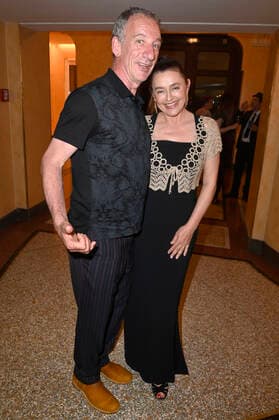 Heio von Stetten with wife Elisabeth Romano at the 43 Bavarian Film Award 2021 ceremony at the Prinzregententheater in Munich, 20 05 2022 Foto:xF.xKernx xFuturexImage
