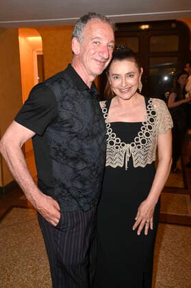Heio von Stetten with wife Elisabeth Romano at the 43 Bavarian Film Award 2021 ceremony at the Prinzregententheater in Munich, 20 05 2022 Foto:xF.xKernx xFuturexImage