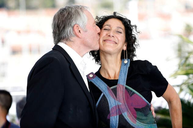 Björn Floberg and Emily Atef at the photocall for the feature film Plus que jamais More Than Ever at the Festival de Cannes 2022 75 Cannes International Film Festival at the Palais des Festivals Cannes, Foto:xD.xBedrosianx xFuturexImage