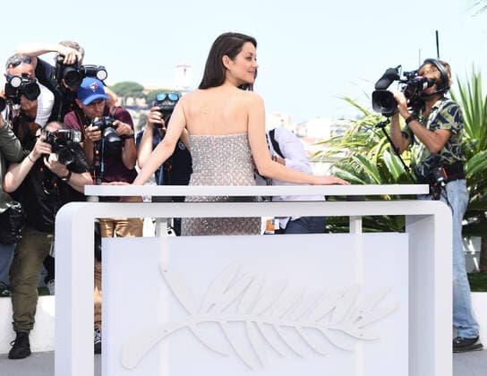 French actress Marion Cotillard attends the photo call for Brother and Sister at Palais des Festivals at the 75th Cannes Film Festival, France on Saturday, May 21, 2022.  CAN20220521109 RUNExHELLESTAD