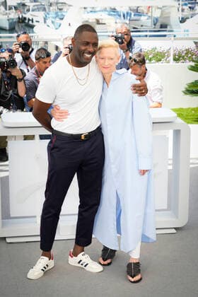 IPP Photo Daniele Cifala™ Cannes 21 05 2022 Three Thousand Years Of Longing Trois Mille Ans A T Attendre Photocall The 75th Annual Cannes Film Festival in photo Idris Elba and Tilda Swinton Italy Photo Press World Copyright  0