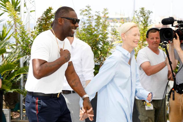 Idris Elba and Tilda Swinton at the photocall for the feature film Three Thousand Years of Longing at the Festival de Cannes 2022 75 Cannes International Film Festival at the Palais des Festivals Cannes, 21 06 2022. Foto:xD.xBedrosianx xFuturexImage