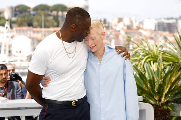 Idris Elba and Tilda Swinton at the photocall for the feature film Three Thousand Years of Longing at the Festival de Cannes 2022 75 Cannes International Film Festival at the Palais des Festivals Cannes, 21 06 2022. Foto:xD.xBedrosianx xFuturexImage