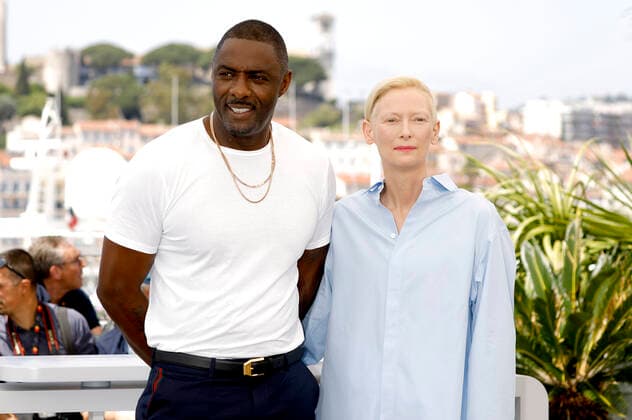 Idris Elba and Tilda Swinton at the photocall for the feature film Three Thousand Years of Longing at the Festival de Cannes 2022 75 Cannes International Film Festival at the Palais des Festivals Cannes, 21 06 2022. Foto:xD.xBedrosianx xFuturexImage