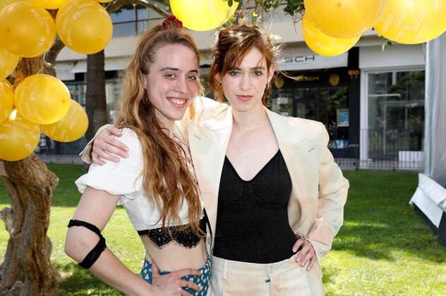 Kathrin Schweizer and Lia von Blarer at the Medienboard reception at the Festival de Cannes 2022 75 Cannes International Film Festival in the Gardens of the Grand Hotel Cannes, 21 05 2022 Foto:xS.xGabschx xFuturexImage