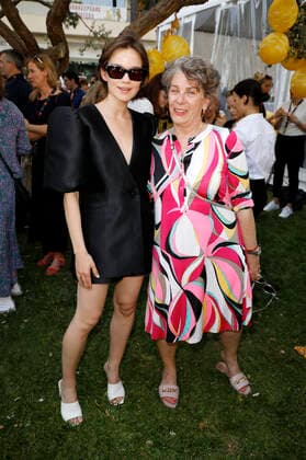 Emilia Schüle and Kirsten Niehuus at the Medienboard reception at the Festival de Cannes 2022 75 Cannes International Film Festival in the Gardens of the Grand Hotel Cannes, 21 05 2022 Foto:xS.xGabschx xFuturexImage