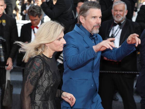 May 21, 2022, Cannes, Cote d Azur, France: ETHAN HAWKE and RYAN SHAWHUGES attend the Triangle of Sadness screening during 75th annual Cannes Film Festival Cannes France - ZUMAc179 20220521_zep_c179_135 Copyright: xMickaelxChavetx