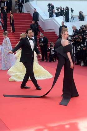 75th Cannes film festival 2022, Red Carpet film Triangle of sadness. Pictured: Larsen Thompson  Copyright: xAlbertoxTerenghi Cannesx2022x xix xVenezia2020x