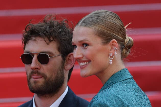 75th Cannes Film Festival 2022, red carpet Triangle Of Sadness Pictured: Toni Garrn  Copyright: xManuelexMangiarottix xipa-agencyx xVeneziax2020x