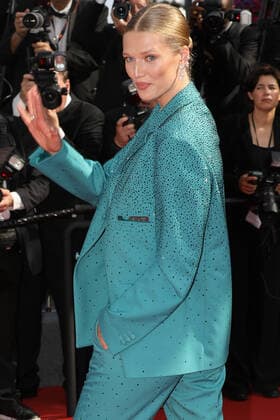 May 21, 2022, Cannes, Cote d Azur, France: TONI GARRN attends the Triangle of Sadness screening during 75th annual Cannes Film Festival Cannes France - ZUMAc179 20220521_zep_c179_177 Copyright: xMickaelxChavetx