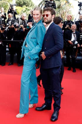 Toni Garrn and Alex Pettyfer at the premiere of the feature film Triangle of Sadness at the Festival de Cannes 2022 75 Cannes International Film Festival at the Palais des Festivals Cannes, 21 05 2022. Foto:xD.xBedrosianx xFuturexImage