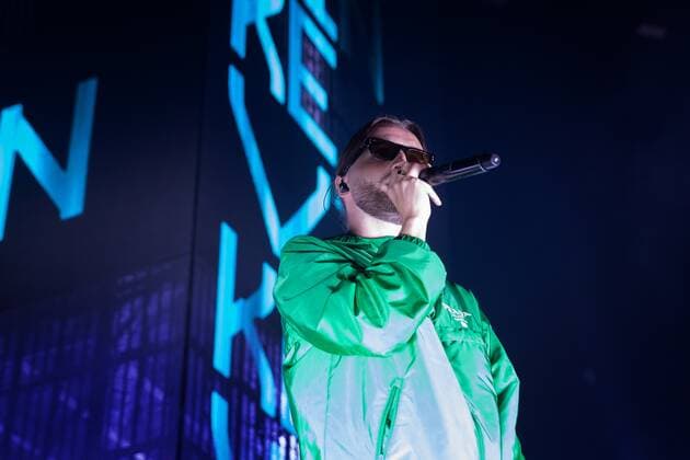 2022 05 21 20 13 18 ROTTERDAM Rotterdam rapper Kevin, known for the albums Lente and Grote Versnelling, among others, during a concert in Rotterdam Ahoy ANP BAS CZERWINSKIA netherlands out belgium out  Copyright: xx x448987053x originalFilename: 448987053.jpg