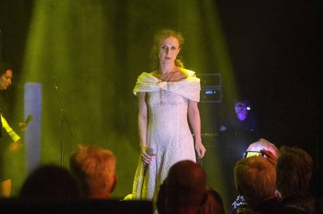 2022 05 21 21 09 40 AMSTERDAM Band member Maria Alyochina, who escaped from Russia, during a concert by the Russian activist art collective Pussy Riot at the Q Factory ANP EVERT ELZINGA netherlands out belgium out  Copyright: xx x448993861x originalFilename: 448993861.jpg