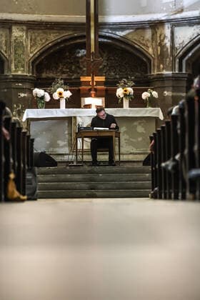 Concert by Booker Stardrum @ Zionskirche Berlin, Kiezsalon Booker Stardrum
