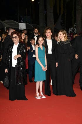 75th Cannes Film Festival 2022, red carpet film R.M.N . Pictured Giovanna Ralli, Jasmine Trinca, Alba Rohrwacher  Copyright: xSimonexComix xipa-agency.netx xVeneziax2020x