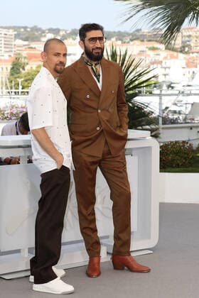 May 21, 2022, Cannes, Cote d Azur, France: TAWFEEK BARHOM and FARES FARES attend the Boy From Heaven photocall during 75th annual Cannes Film Festival Cannes France - ZUMAc179 20220521_zep_c179_192 Copyright: xMickaelxChavetx
