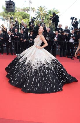 May 21, 2022, CANNES, France: CANNES, FRANCE - MAY 21: Michelle Salas attends the screening of Triangle Of Sadness during the 75th annual Cannes film festival at Palais des Festivals on May 21, 2022 in Cannes, France. CANNES France - ZUMAi09_ 20220521_zaf_i09_023 Copyright: xFrederickxInjimbertx