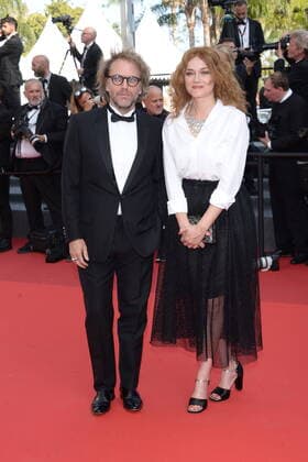 May 21, 2022, CANNES, France: CANNES, FRANCE - MAY 21: Florian Zeller and Marine Delterme attend the screening of Triangle Of Sadness during the 75th annual Cannes film festival at Palais des Festivals on May 21, 2022 in Cannes, France. CANNES France - ZUMAi09_ 20220521_zaf_i09_026 Copyright: xFrederickxInjimbertx