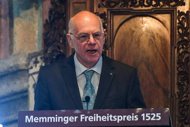 GER, Award of the Memminger Freedom Award 1525 to Prof Dr Heribert Prantl 21 05 2022, Church St Martin, Me nordphoto GmbHxHafner nph00200