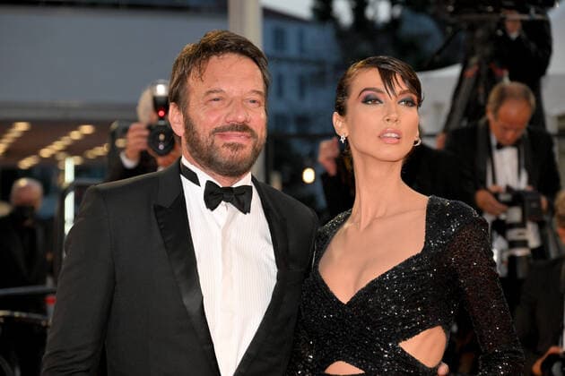 75eme Festival International du Film de Cannes. Montee des marches du film R.N.M . Festival de Cannes 2022 - The 75th annual Cannes film festival 2022 in Cannes 280513 2022-05-21 Cannes France Le Bihan, Samuel; Christian, Stefania  Copyright: xL.Urmanx xStarfacex STAR_280513_010