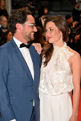 75eme Festival International du Film de Cannes. Montee des marches du film R.N.M . Festival de Cannes 2022 - The 75th annual Cannes film festival 2022 in Cannes 280513 2022-05-21 Cannes France Hollande, Thomas; Broussouloux, Emilie  Copyright: xL.Urmanx xStarfacex STAR_280513_016