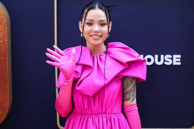 Gold House s Inaugural Gold Gala 2022: The New Gold Age Filipino-American singer Bella Poarch arrives at Gold House s Inaugural Gold Gala 2022: The New Gold Age held at Vibiana on May 21, 2022 in Los Angeles, California, United States. Vibiana, Los Angeles, California California United States  Copyright: xImagexPressxAgencyx originalFilename: collin-goldhous220522_np8Aj.jpg