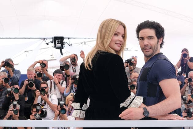 75eme Festival International du Film de Cannes. Photocall du film Don Juan . 75th International Cannes Film festival. Photocall with Don Juan cast 280563 2022-05-22 Cannes France Efira, Virginie; Rahim, Tahar  Copyright: xSergexArnalx xStarfacex STAR_280563_023