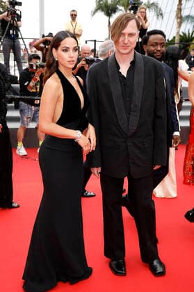 Adria Arjona and Lars Eidinger at the premiere of the feature film Holy Spider Les nuits de Mashhad at the Festival de Cannes 2022 75 Cannes International Film Festival at the Palais des Festivals Cannes, 22 05 2022. Foto:xS.xGabschx xFuturexImage