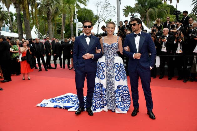 75th Cannes Film Festival 2022, Red Carpet Film Forever Young. Pictured Sharon Stone  Copyright: xSimonexComix xipa-agency.netx xVeneziax2020x
