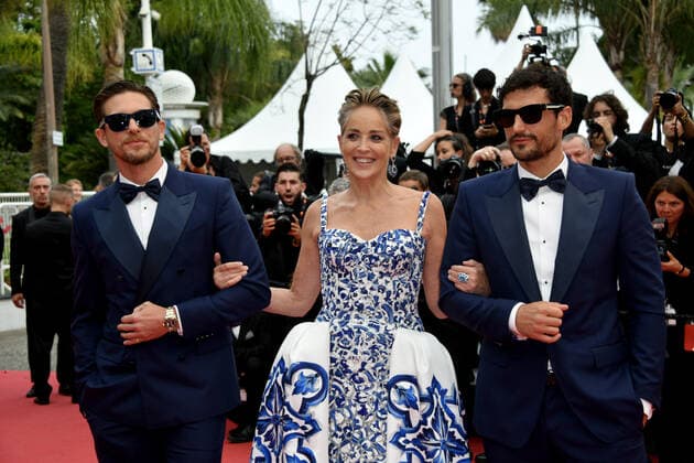 75th Cannes Film Festival 2022, Red Carpet Film Forever Young. Pictured Sharon Stone  Copyright: xSimonexComix xipa-agency.netx xVeneziax2020x